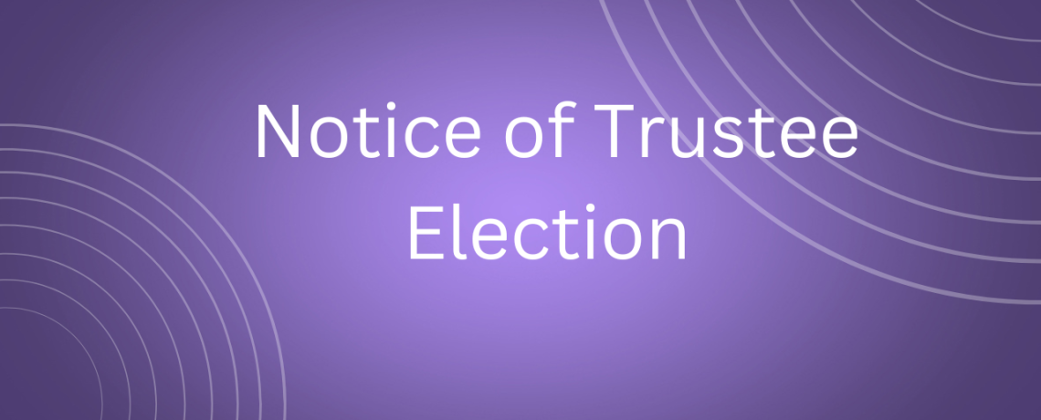 Trustee Election